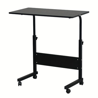 Rolling Overbed Table with Adjustable Height and Rolling Wheels for Living Room detail image - detail view 5