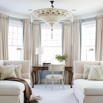 Room Divider Rod shown in the White option