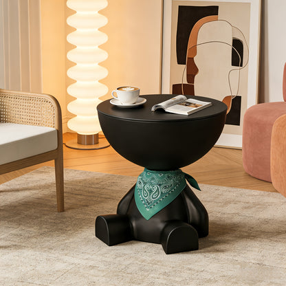 End Table shown in the Black-Green Headscarf option