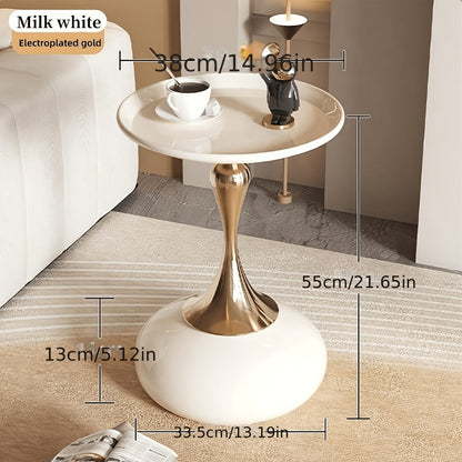 Round Metal Side Tables And Accent Tables for Entryway and Living Room detail image - detail view 5