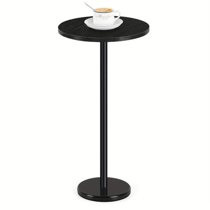 Round Outdoor Side Table with Multiple Color Options, Patio End Table detail image - detail view 11