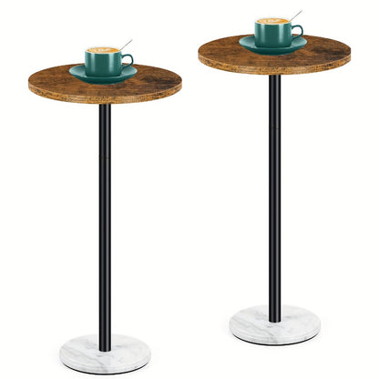 Round Outdoor Side Table with Multiple Color Options, Patio End Table detail image - detail view 9