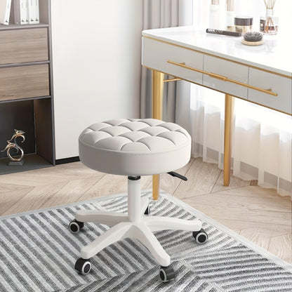 Salon Chair with Padded Seat and 360° Swivel for Beauty Studio detail image - detail view 9
