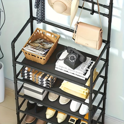 Shoe Rack, Entryway Shoe Organizer for Organized Everyday Storage detail image - detail view 11