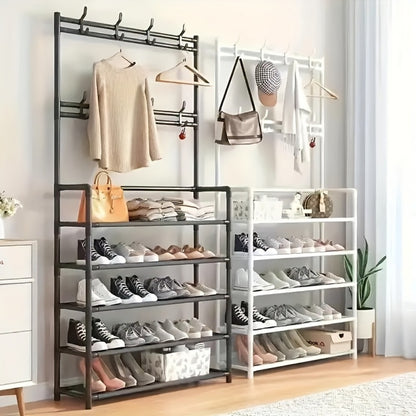 Shoe Rack, Entryway Shoe Organizer for Organized Everyday Storage detail image - detail view 12