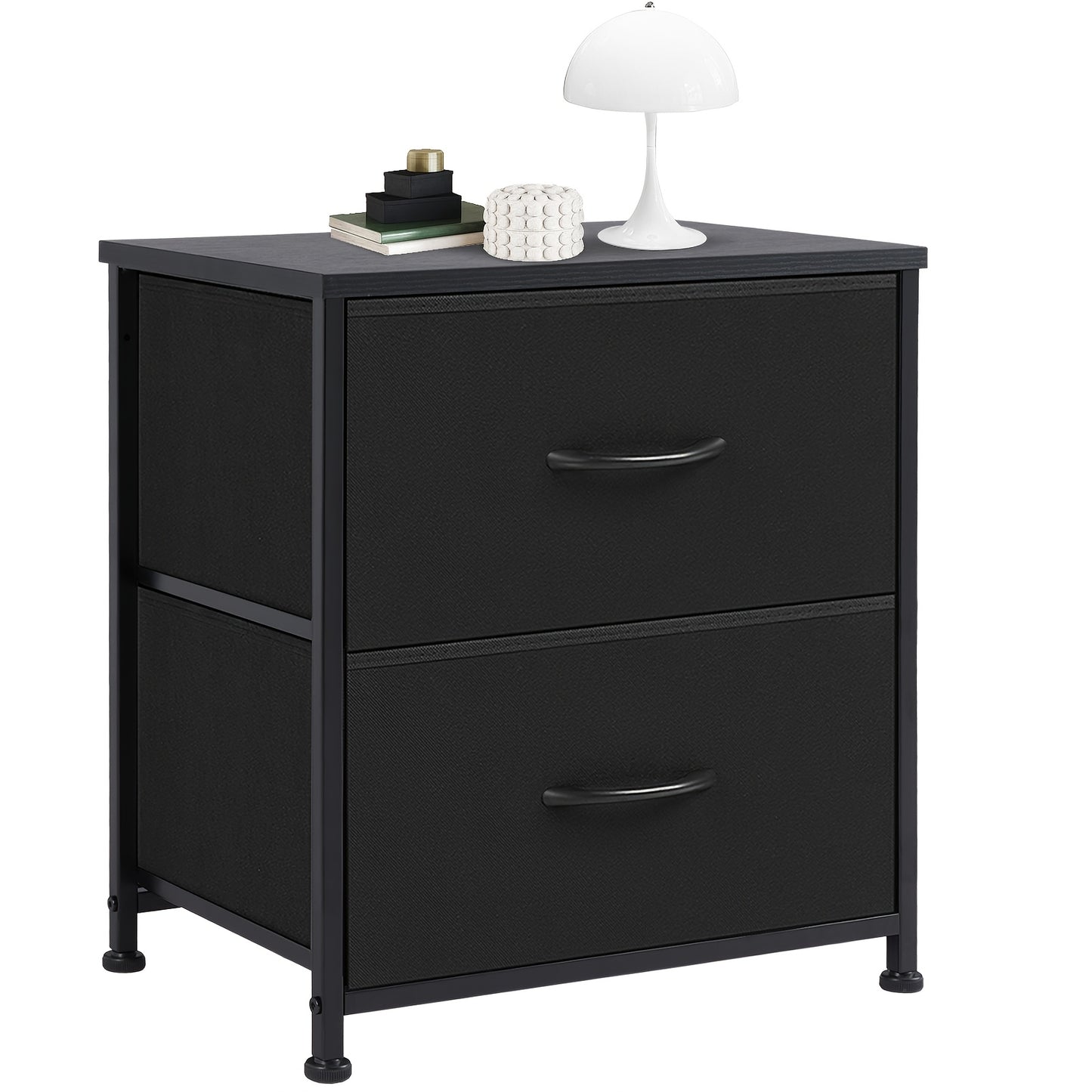 Dresser shown in the 2-drawer black option