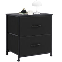 2-drawer black