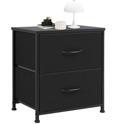 Dresser shown in the 2-drawer black option