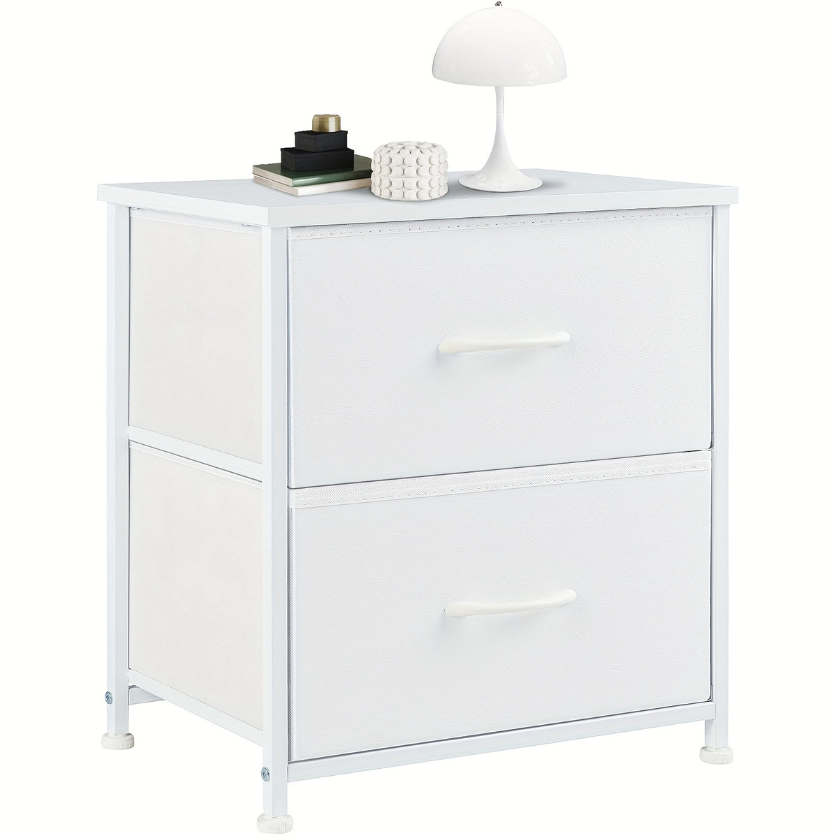 Dresser shown in the 2-drawer white option