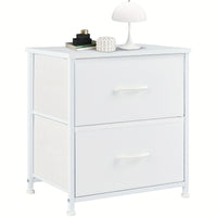 2-drawer white