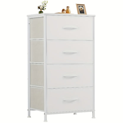 Slim Wood Dresser with Multiple Color Options, Drawer Storage Cabinet detail image - detail view 3