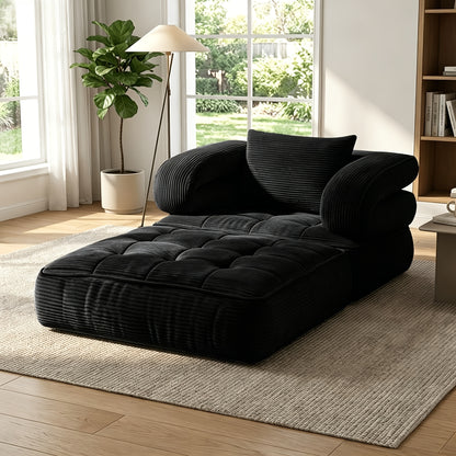 Sofa Bed shown in the Black option