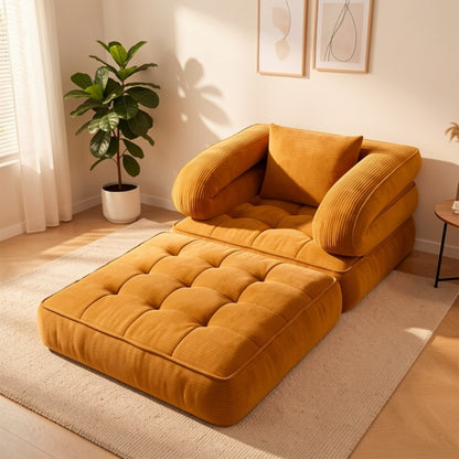 Sofa Bed with Fold-Out Lounger for Comfortable Everyday Seating detail image - detail view 10