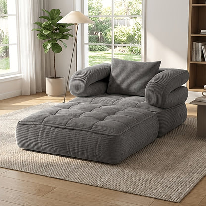 Sofa Bed shown in the Grey option