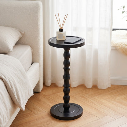 Solid Wood Side Table, Small Accent Table for Work, Display, and Everyday Use detail image - detail view 3