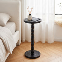 Solid Wood Style Black