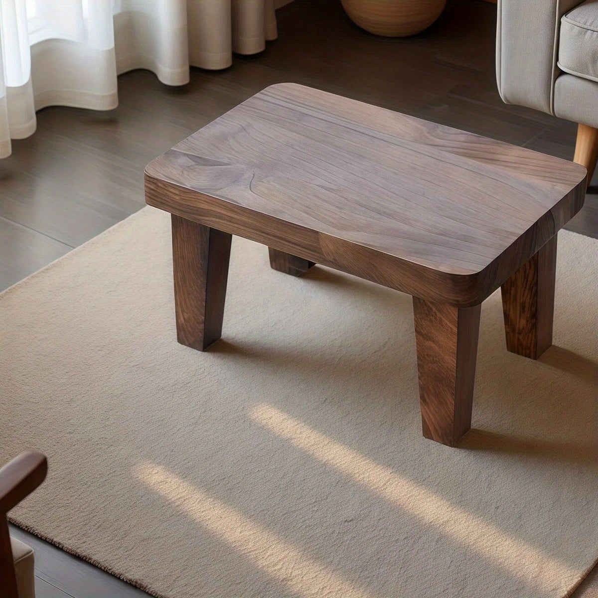 Stool shown in the Heavy baked color option