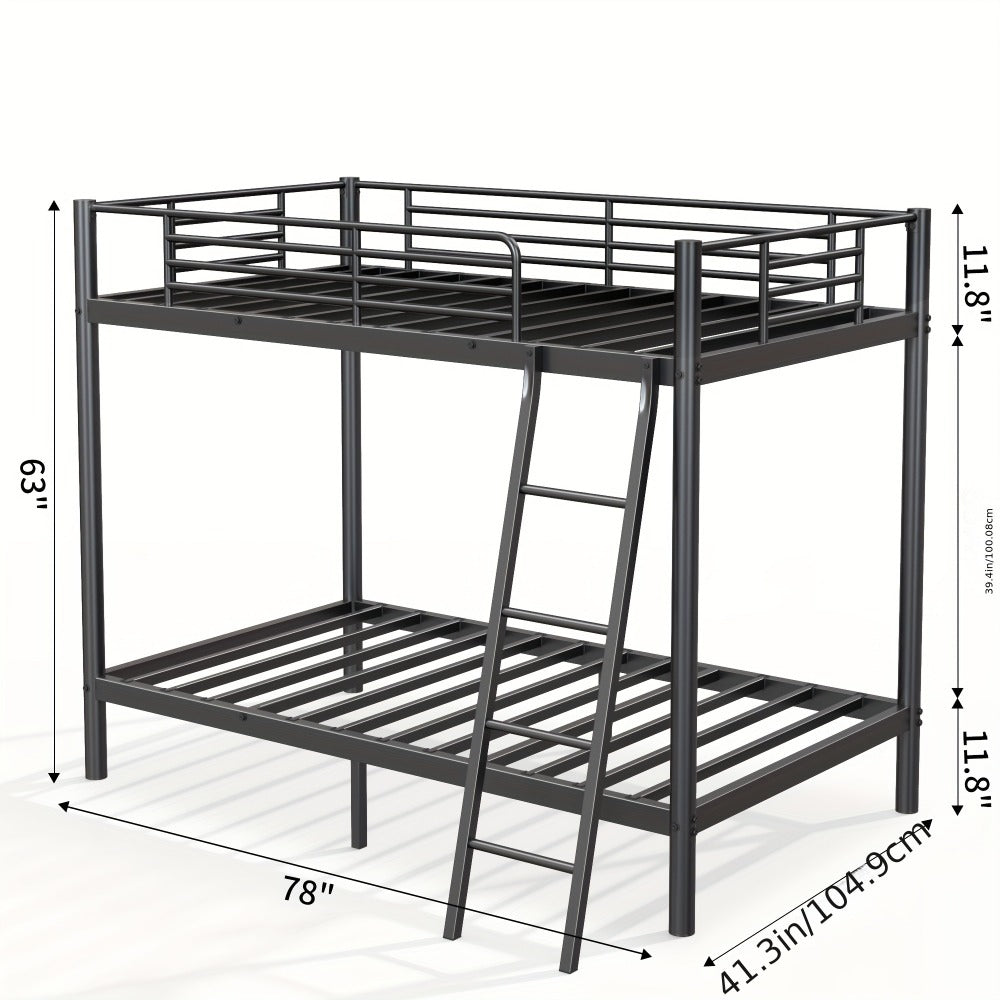 Space-Saving Heavy-Duty Bunk Bed for Bedroom Comfort and Support detail image - detail view 11