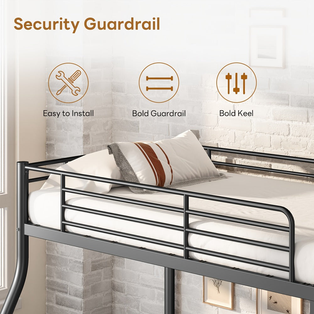 Space-Saving Heavy-Duty Bunk Bed for Bedroom Comfort and Support detail image - detail view 5