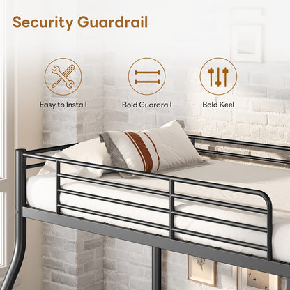 Space-Saving Heavy-Duty Bunk Bed for Bedroom Comfort and Support detail image - detail view 5