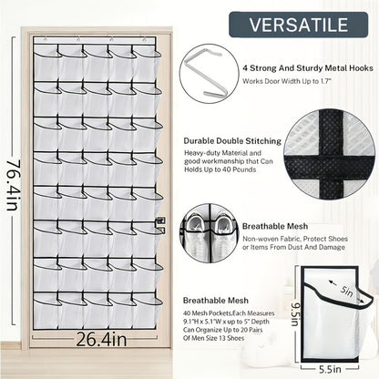 Space-Saving Shoe Organizer for Organized Everyday Storage in Entryway detail image