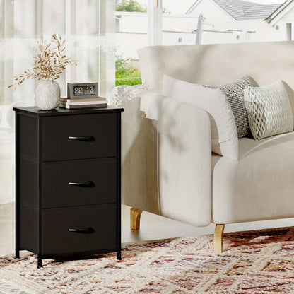 Tall Fabric Dresser with Multiple Color Options, Bedroom Drawer Chest detail image - detail view 20