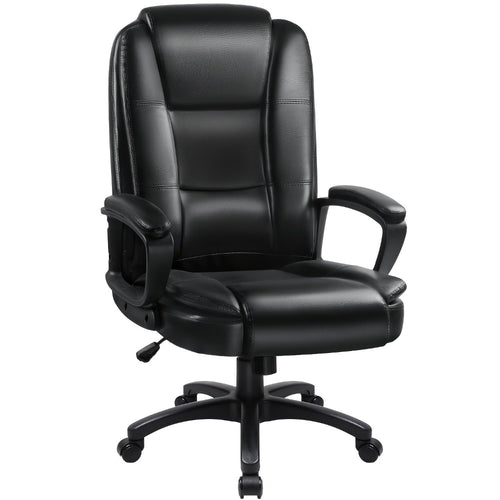Office Chair, Big & Tall Executive 400 lbs - Ergonomic PU Leather High Back Chair shown in the main product view