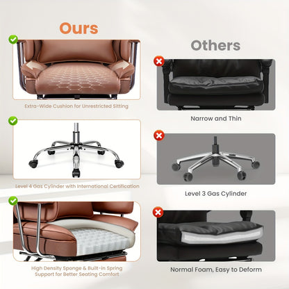 Tall Heavy-Duty Office Chair, Home Office Task Chair for Comfortable Everyday Seating detail image - detail view 8
