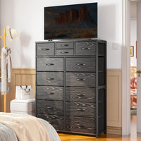 Black Wood Grain
