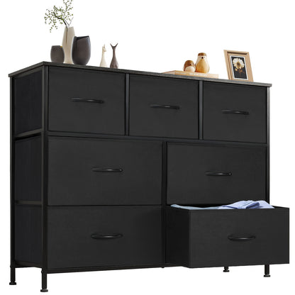 Storage Tower shown in the Black, 7 draws option