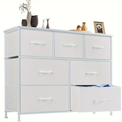 Storage Tower shown in the White, 7 draws option