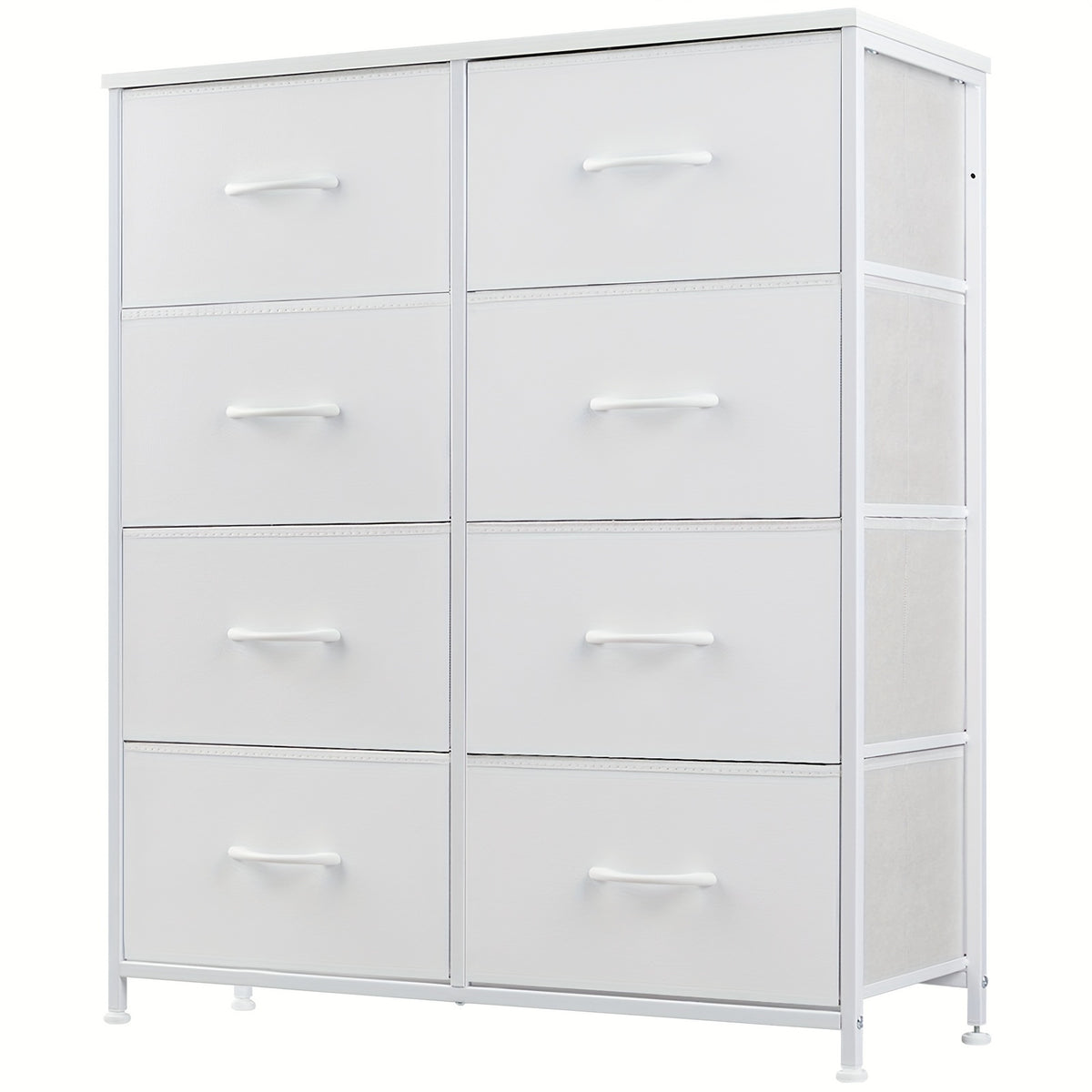 Storage Tower shown in the White, 8 draws option