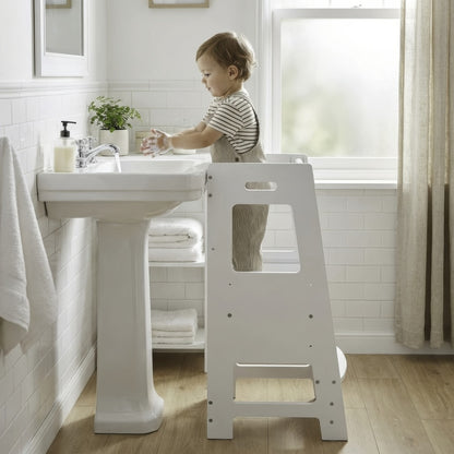 Toddler Step Stool with Multiple Color Options for Kids' Room detail image - detail view 8