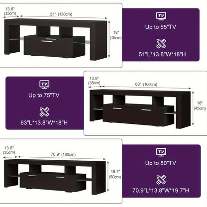 TV Stand with Storage Drawers for Practical Everyday Home Use detail image - detail view 19