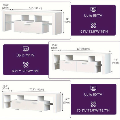 TV Stand with Storage Drawers for Practical Everyday Home Use detail image - detail view 4