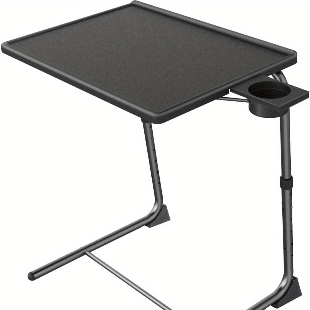 TV Trays and Folding Tables shown in the 1 Piece Black option
