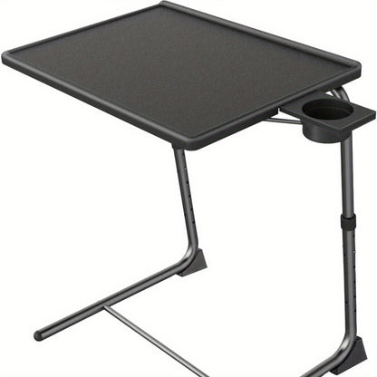 TV Trays and Folding Tables shown in the 1 Piece Black option