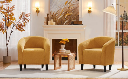 Upholstered Accent Chair, Bedroom Reading Chair for Comfortable Everyday Seating detail image - detail view 26