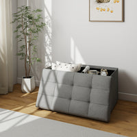 Light Gray Linen - 30 Inches