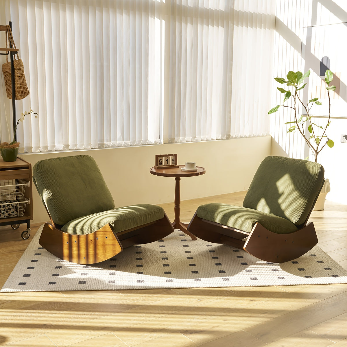 Accent Chairs and Glider Chairs shown in the Green-2pcs option