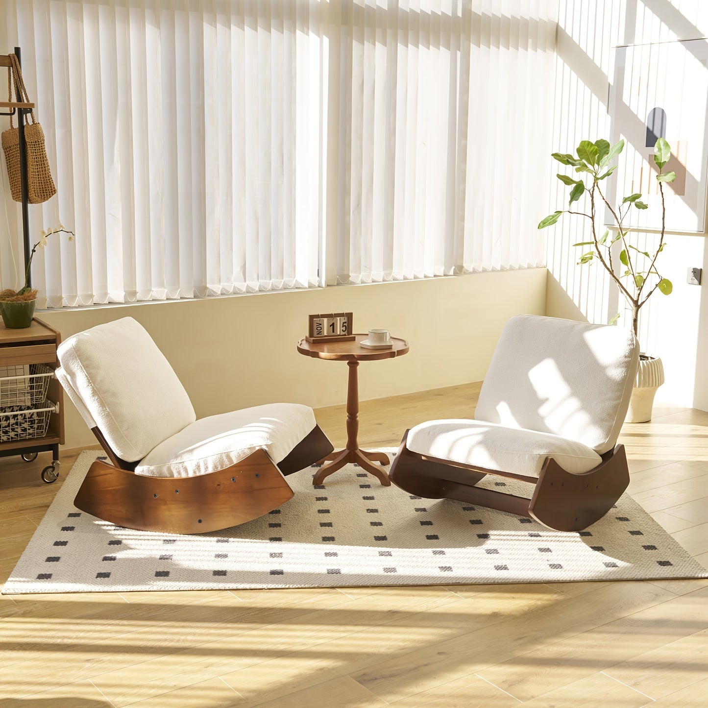 Accent Chairs and Glider Chairs shown in the White-2pcs option