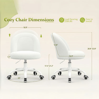 Vanity Chair with Lumbar Support for Dressing and Daily Routines in Bedroom detail image - detail view 4