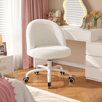 Vanity Chair with Lumbar Support for Dressing and Daily Routines in Bedroom detail image - detail view 6