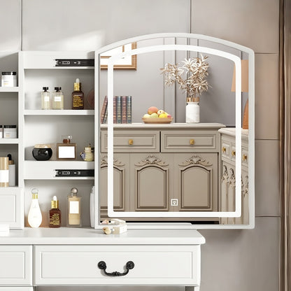 Vanity Tables with Storage Drawers for Dressing and Daily Routines in Bedroom detail image - detail view 15