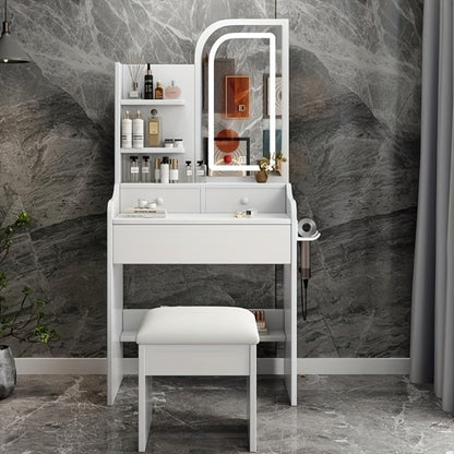 Vanity Tables with Storage Drawers for Dressing and Daily Routines in Bedroom detail image - detail view 17