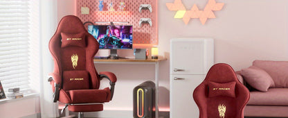 Velvet Gaming Chair, High-Back Gaming Seat for Comfortable Everyday Seating detail image - detail view 21