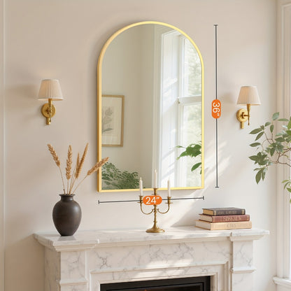 Wall Mirror, Decorative Wall Mirror for Dressing and Daily Routines detail image - detail view 9