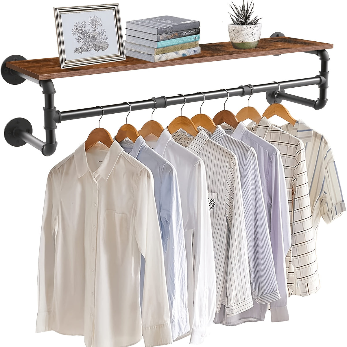Clothes Rack shown in the 100x25x22cm/ 39.3x9.8x8.6 inch option
