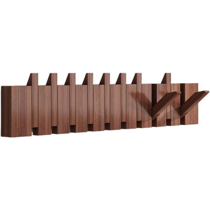Wall-Mounted Foldable Coat Rack, Entryway Hall Tree for Organized Everyday Storage detail image - detail view 21