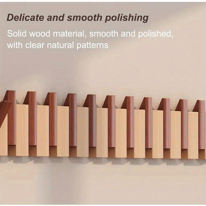 Wall-Mounted Foldable Coat Rack, Entryway Hall Tree for Organized Everyday Storage detail image - detail view 27